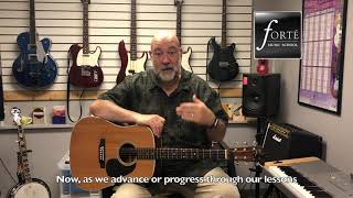 Ron - What to expect from your First Guitar Lesson at Forté Music School