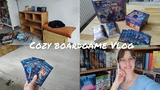 My First Vlog!! - Organizing some boardgames and Lorcana Ursula's return is finally here!!!