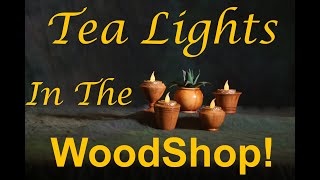 Wood Turning Tea lights