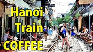 Hanoi train coffee - Cà Phê phố đường tàu Hà Nội
