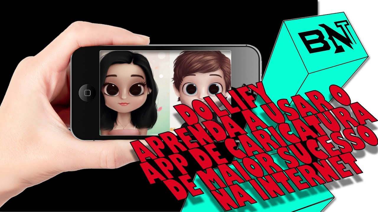 DOLLIFY APRENDA A USAR O APP DE CARICATURA SUCESSO NA INTERNET