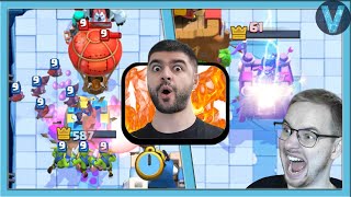 ЧТО ОН ТВОРИТ??? Очень СЛОЖНЫЙ драфт 2 на 2 с @NarekCr / Clash Royale