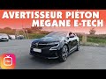 Les 3 sons de la megane etech  avertisseur piton shorts