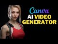 Gnrateur de vido ai tutoriel gratuit canva text to ai