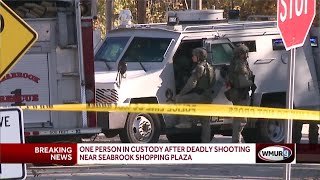 Person in custody after fatal shooting in Seabrook