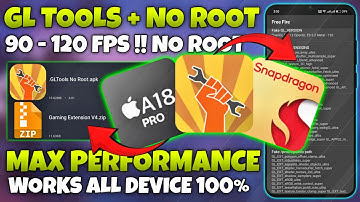 GL Tools No Root | Overclock your Device For Gaming And Performance | 100% Working