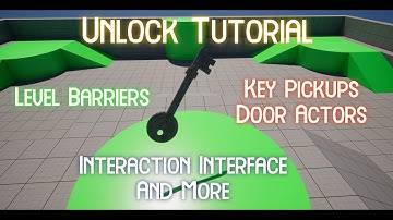 Creating a Key & Door Interface | Unreal Engine 5