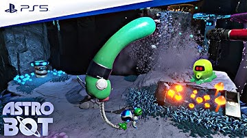 Astro Bot Gameplay - Wormy Passage - Tentacle System Galaxy | PS5