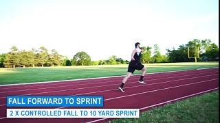 FALL FORWARD TO SPRINT: Sprint Acceleration Drills