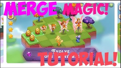 Merge magic! tutorial gameplay / merge magic review