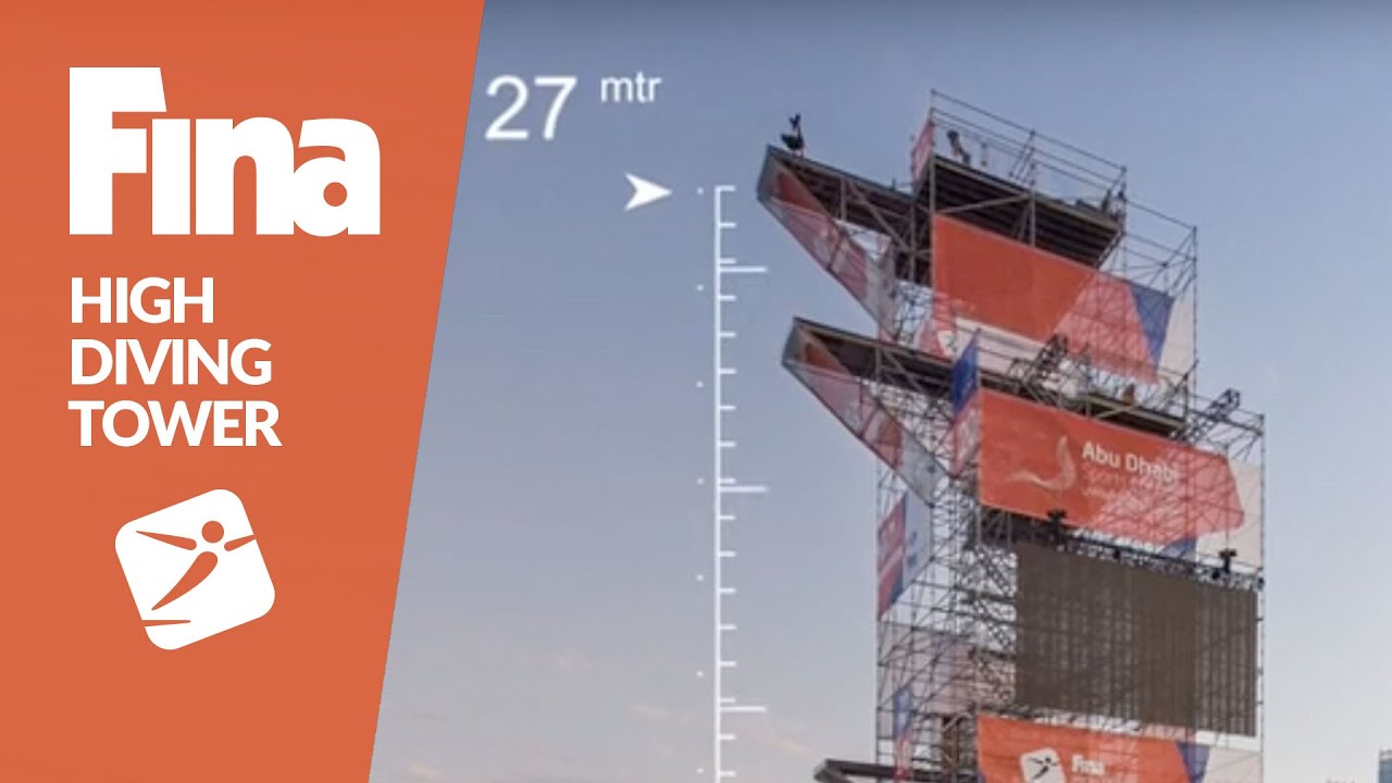 Nüssli - Official FINA Supplier - High Diving Tower Construction (Time Lapse)