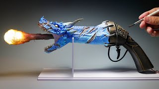 How to make a Zombie Dragon Flame Pistol Diorama by JackJack Creator 547,438 views 7 months ago 9 minutes, 8 seconds