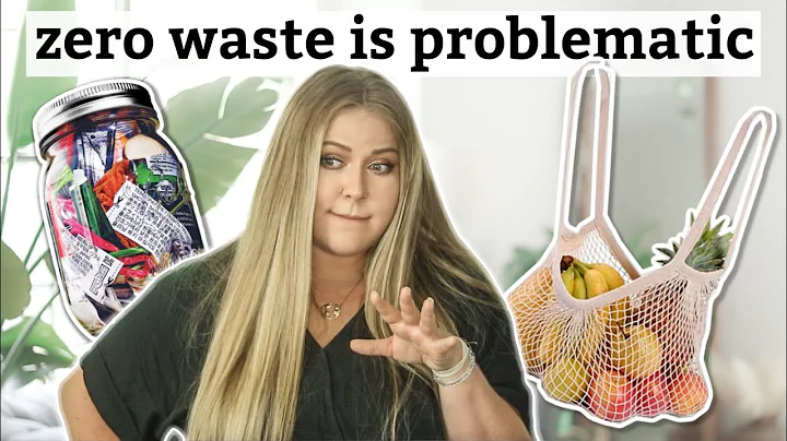 why I low-key hate the "zero waste" movement...