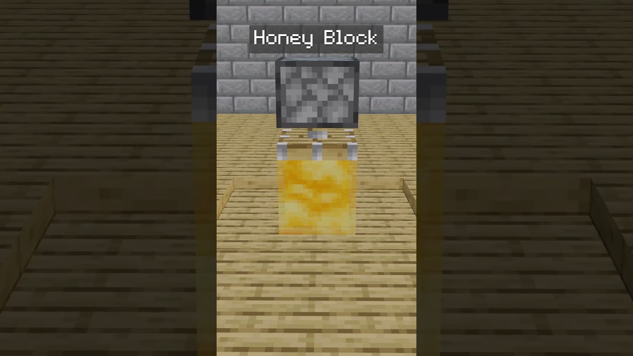 Minecraft Piston Crushing Objects #shorts
