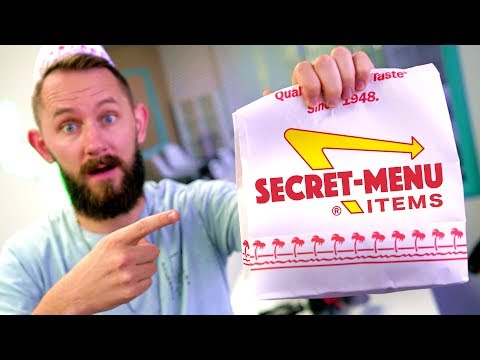 Trying The Secret Hidden Menu From 'In-N-Out'!