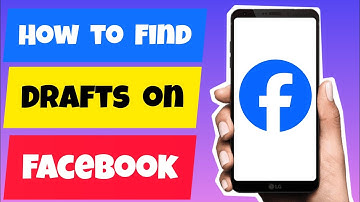 How To Find Drafts on Facebook (Complete Guide) | Facebook Tips and Tricks 2024
