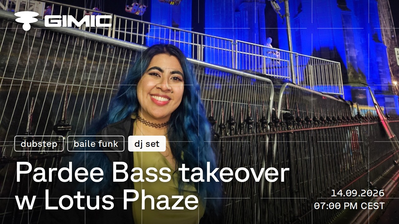 Pardee Bass takeover w Lotus Phaze @ GIMIC - 14 September 2026