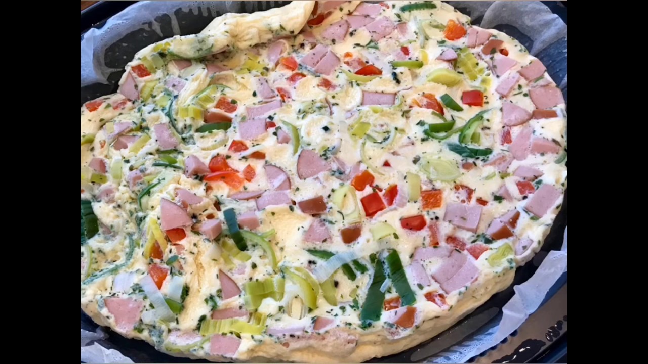 Омлет на завтрак в термомиксе