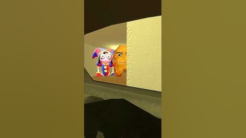 Pomni, Chicken Nugget And Hamood Chase me in Liminal Hotel Nextbots Gmod