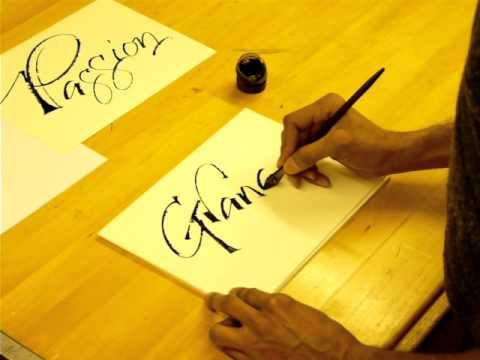 How to Do Ruling Pen Calligraphy - Calligrascape