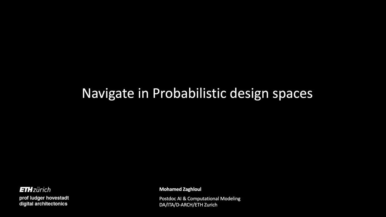 Navigate in Probabilistic Design Spaces - Lecture 06
