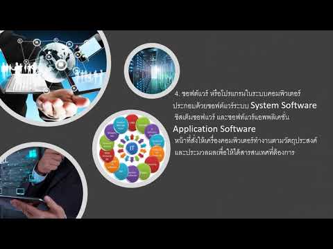 องค์ประกอบพื้นฐานของ ระบบสารสนเทศ Information Technology