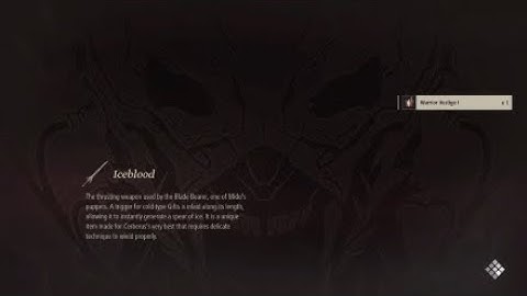 Code Vein - Restoring Warrior Vestige I