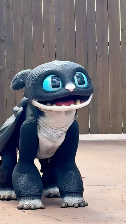 NEW Dart Animatronic Meet & Greet at How to Train Your Dragon Isle of Berk at Epic Universe #shorts