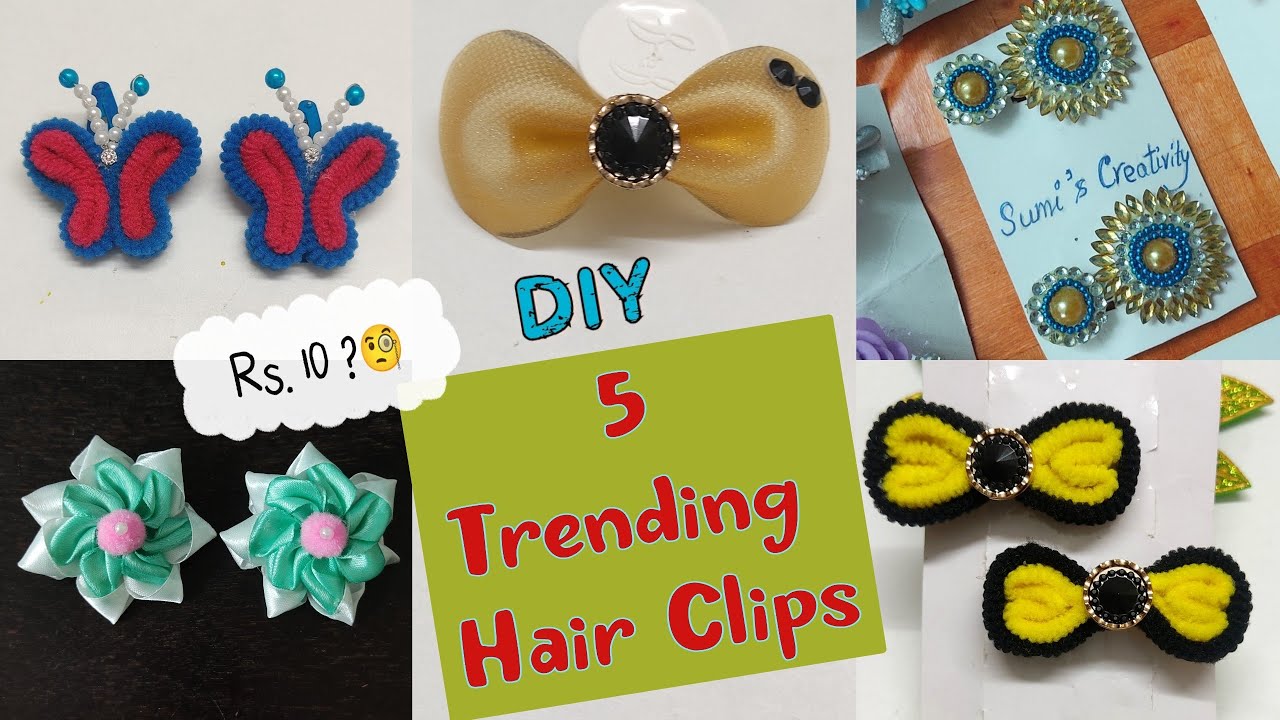 10 Easy DIY Hair Accessories for Teens