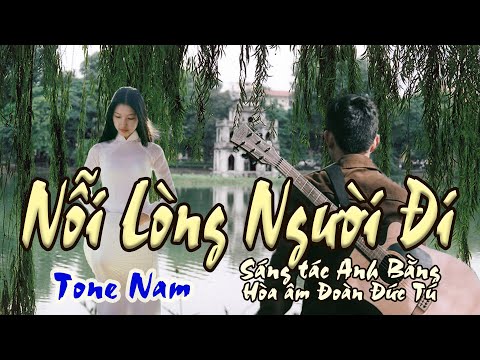 Video karaoke Nỗi Lòng Người Đi_ Sáng tác Anh Bằng_ Hòa âm... - youtube