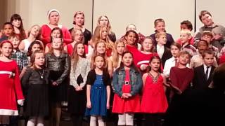 Lilly's 4th Grade Christmas Program December 12, 2016