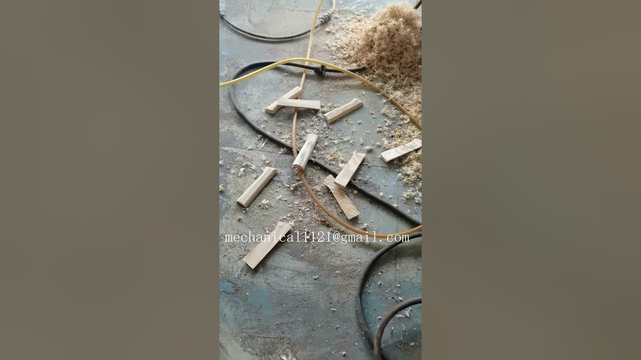 як зробити ручку ножа з дерева，Рукоять ножа из дерева，Машина форми ...
