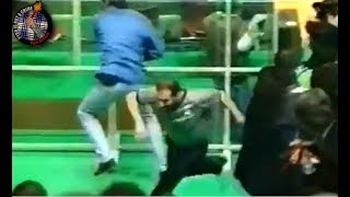 Panathinaikos - Aris 1997  Basket  // Pyro-Greece