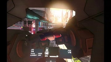 WipEout Omega Collection - Empire Climb PSVR 4K/60FPS