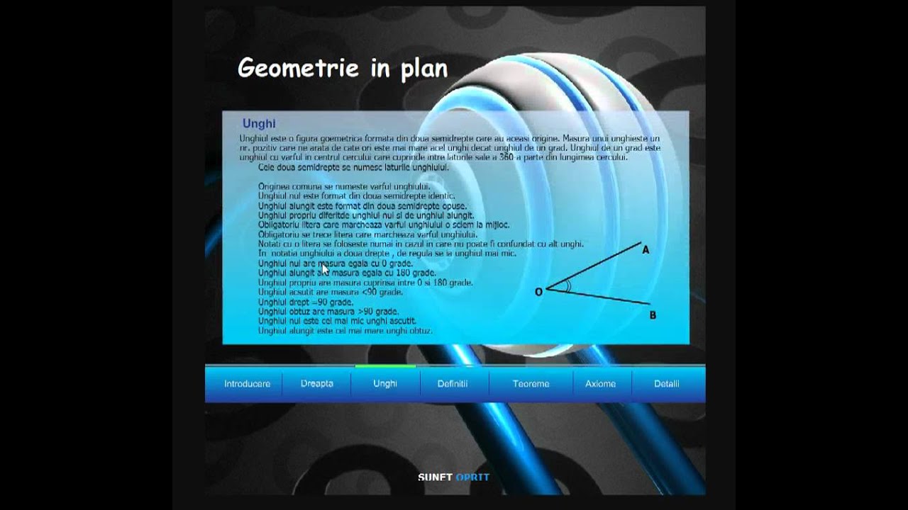 Atestat informatica - Geometria in plan