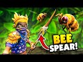 I Crafted a SPEAR from a BEE STINGER! - Grounded