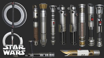 Every Single Lightsaber TYPE + VARIANT Explained (All Known 24+ Types) [2023 UPDATED] [CANON]