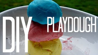 How to Make Playdough | 2 Ingredients, No Cooking
