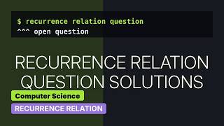 Closed-Form Expression for Recursive Function
