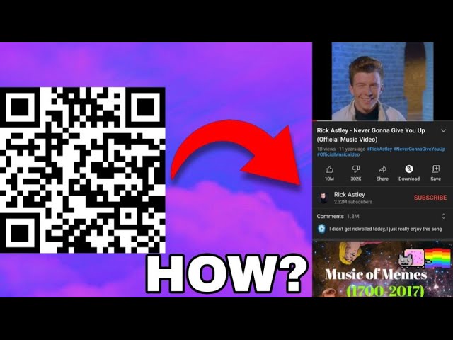 This is a rick roll qr code : r/rickroll