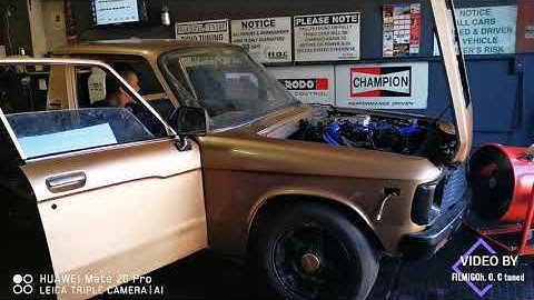 1uzfe lexus v8 powered isuzu bakkie in for spitronics ecu and tcu tuning