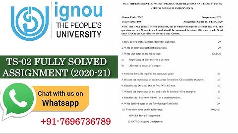 TS-02 FULLY SOLVED ASSIGNMENT (2020-21) II BTS SOLVED ASSIGNMENT