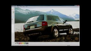 Insane Ms Paint Drawing - Audi Allroad Quattro