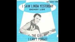 I Saw Linda Yesterday_Dickey Lee (Newest Stereo Sound_4 & Instrumental_3 1962-1963 #14