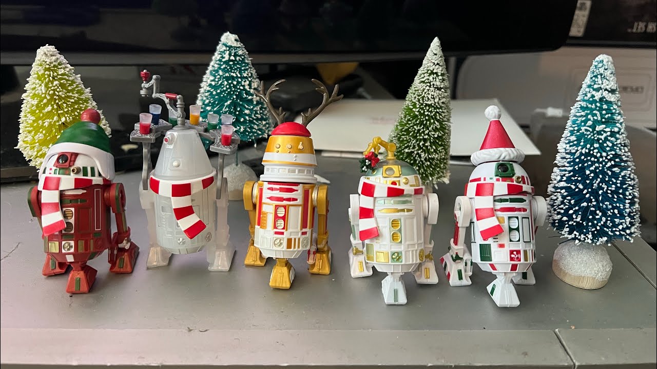 Star Wars Droid Factory Holiday 4 pack (R2-h15, R2-h16, R3-H17 and