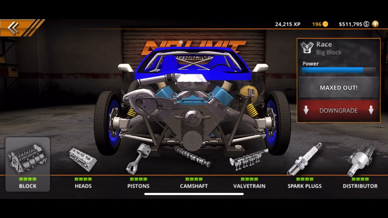 No limit 2 racing/ 5.7 Chevrolet Corvette tune 1/4! YouTube