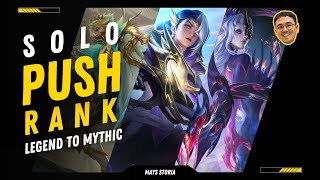 BASE STORIA BUKA LAGI HARI KE 5  - SOLO PUSH RANK KE MYTHIC
