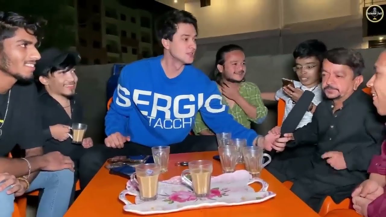 Roast Per Roast Salman saif Bacha party owais jeeva funny videos king Hadi Roast