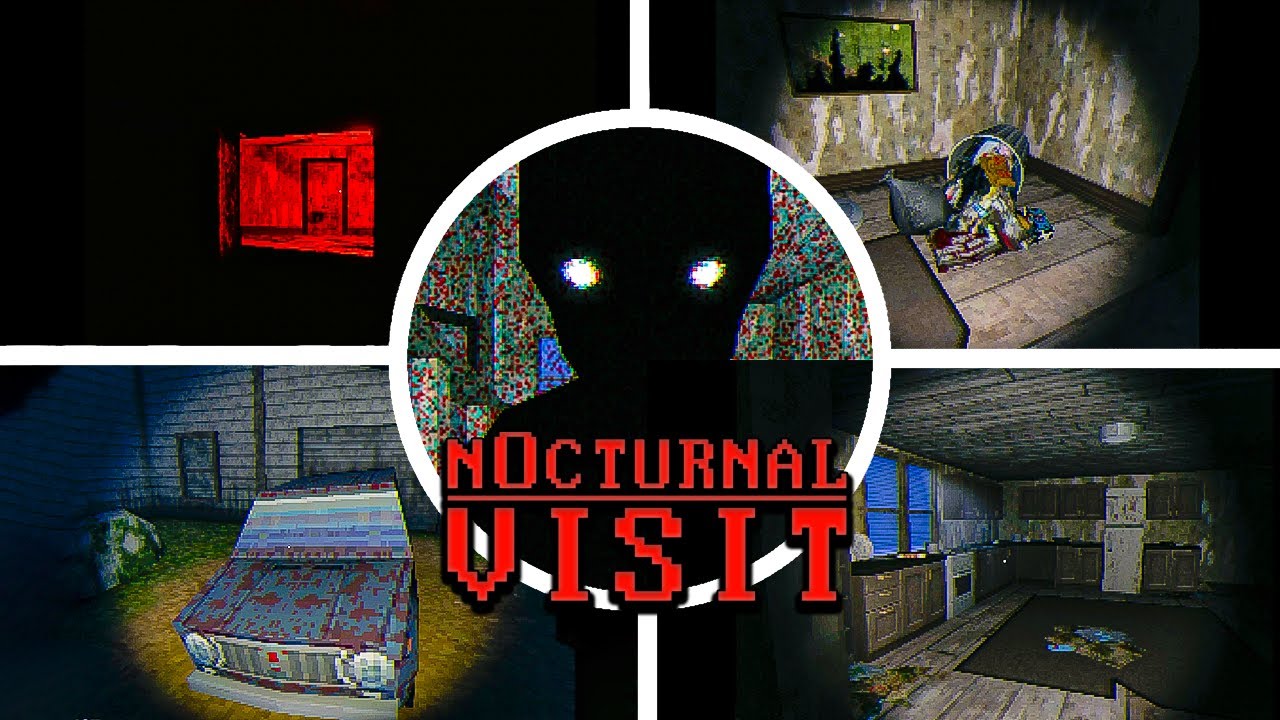 Nocturnal Visit - All Endings & Full Walkthrough (Showcase)