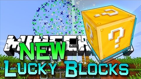 Minecraft "LUCKY BLOCKS 1.7.10" MOD! (New Drops, Bosses and Wishing Wells) Mod Showcase